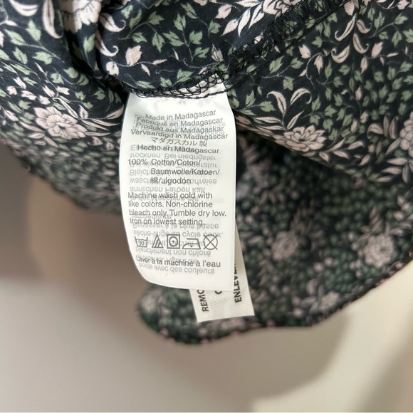 J. Crew x Liberty Fabric Ruffle Sleeve Blouse in Mixed Franklyn® Floral - Picture 7 of 8